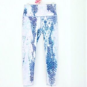 💕Pretty Tie-Dye High Waist 7/8 Sports Leggings SZ M